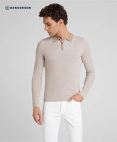 HENDERSON Oxford Polo Shirt with Buttons - Smgarment's